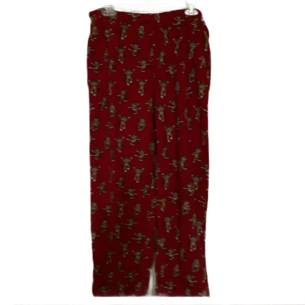 Toffee and apple monkey pajama pants size large